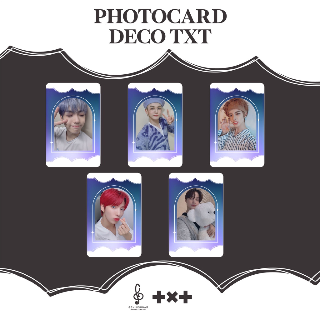 [DECO TXT] PHOTOCARD TXT UNOFFICIAL