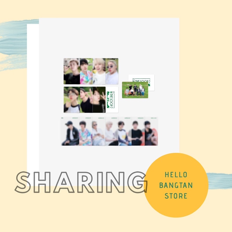 BTS In the Soop Season 2 Special Gift Photocard