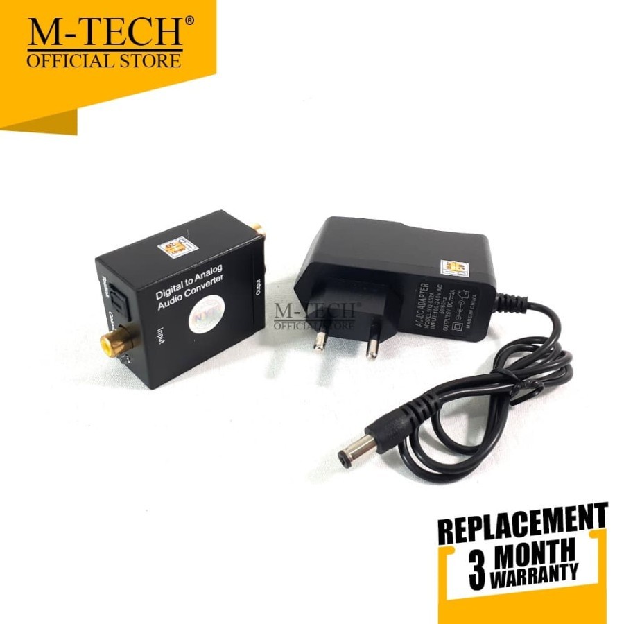 Converter Audio Digital To Analog M-tech