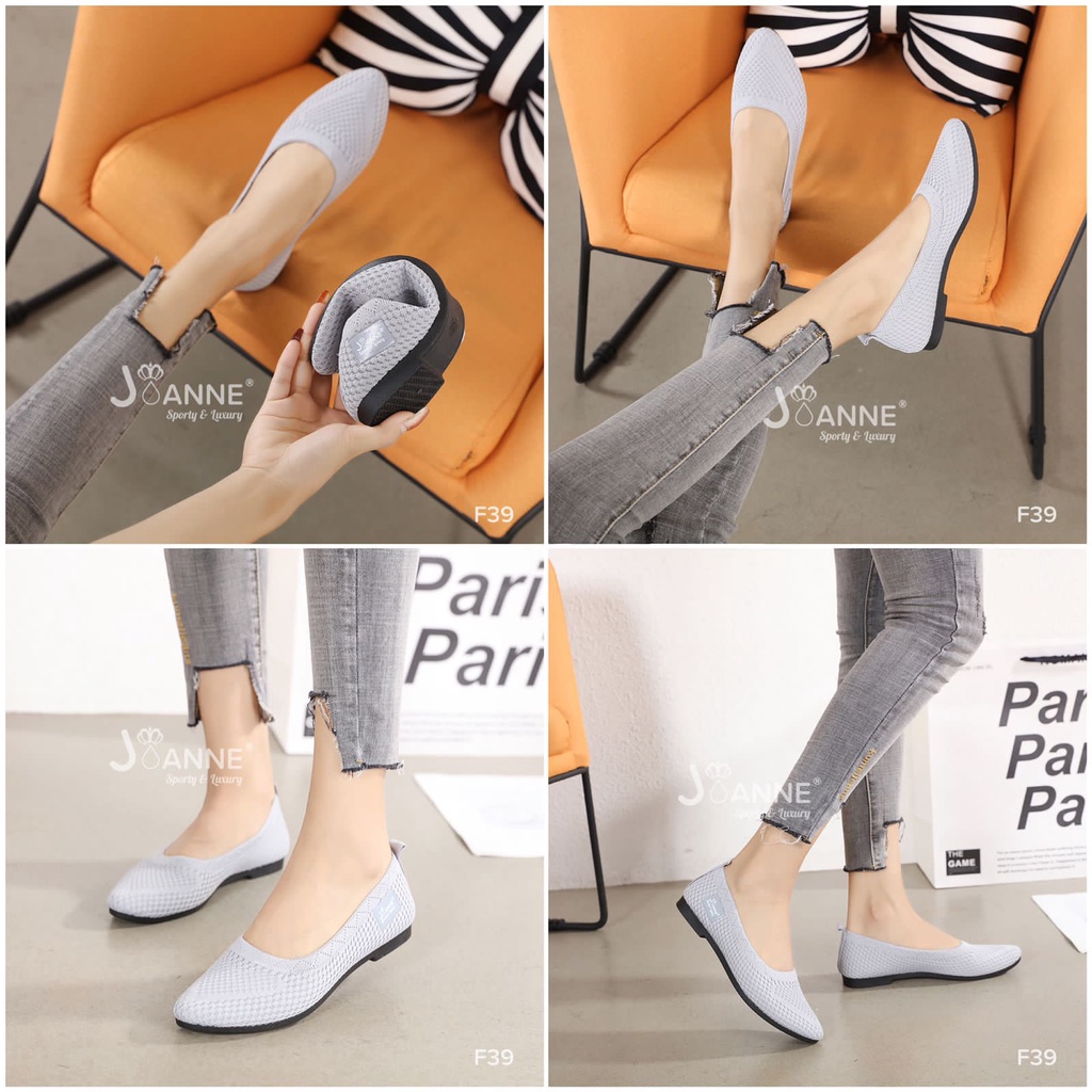 JOANNE FlyKnit Flat Shoes #F39 ORIGINAL