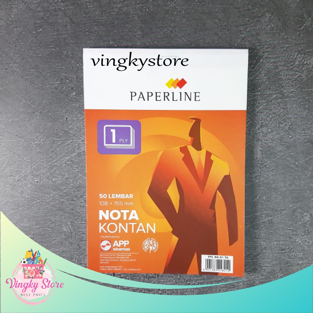 

Nota Kecil 1 Ply Paperline