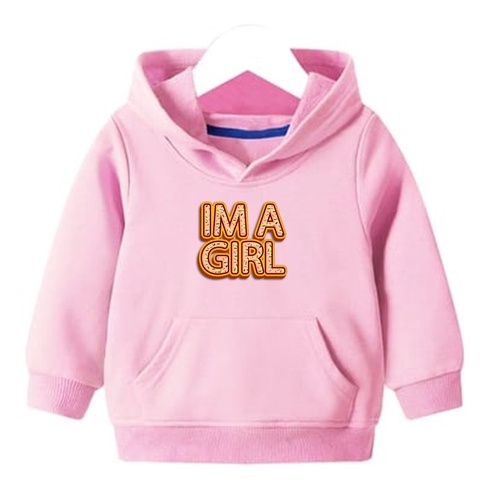 Hoodie im girl Anak Fleece Pakaian Anak