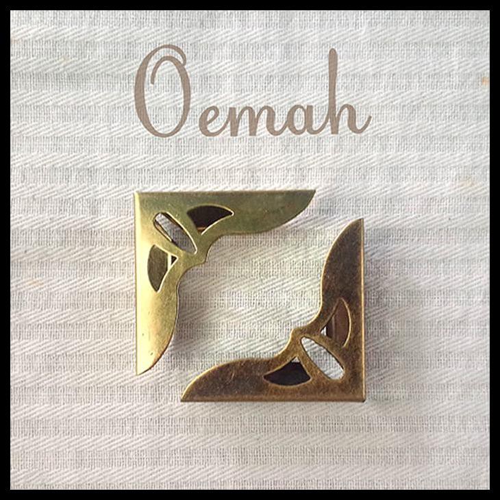 Siku besi / siku ornament / siku lemari / siku meja / siku 31 x 31 mm