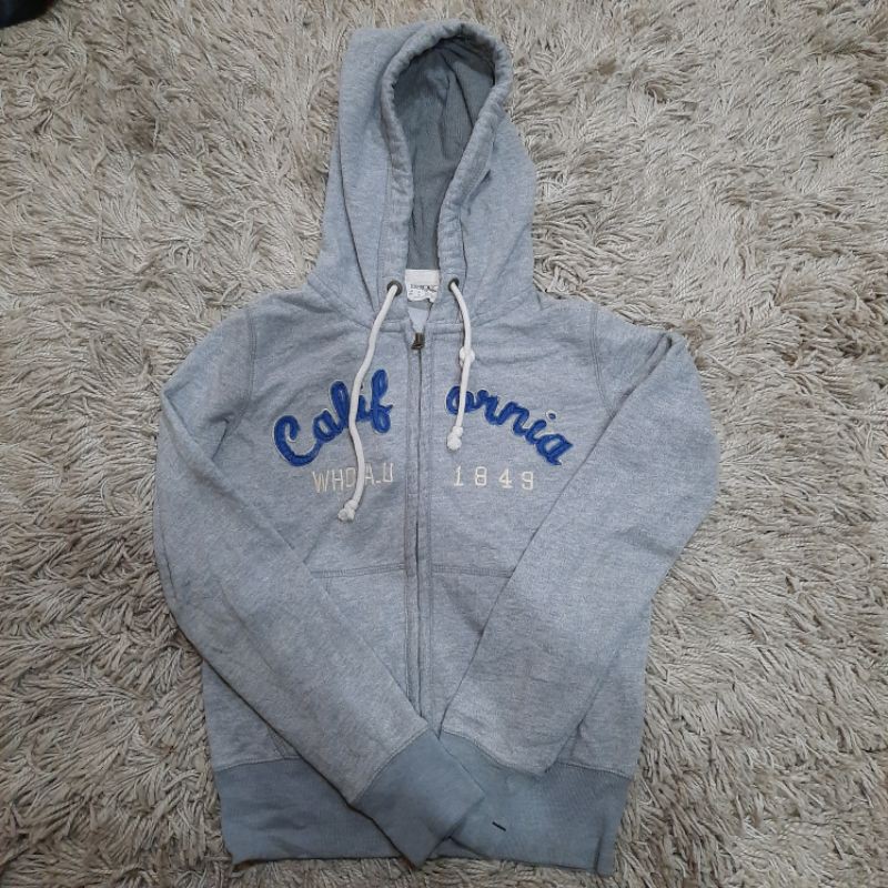 ZIP HOODIE WHO A.U CALIFORNIA