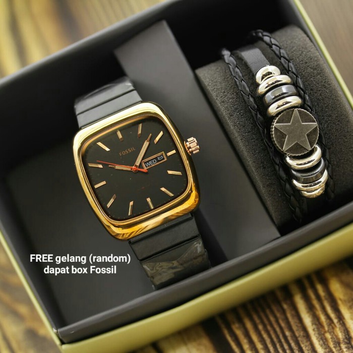 PROMO JAM TANGAN MURAH WANITA 8001E Free GELANG BATERAI Box