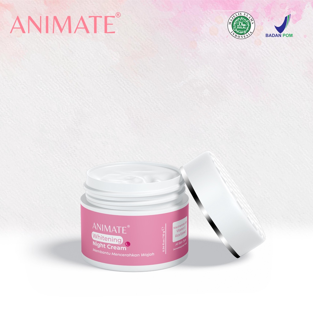 ANIMATE Whitening Day &amp; Night Cream 10gr