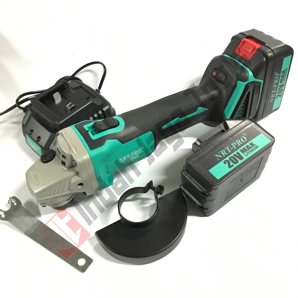 NRT-PRO TG-99 DC Cordless Mesin Gerinda Tangan 4 Inch 20 V - Grinder