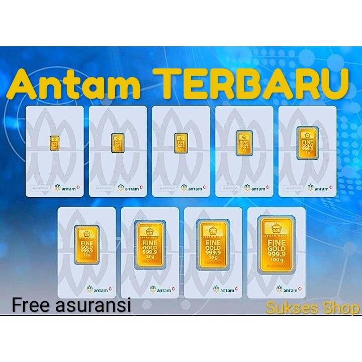 LOGAM MULIA EMAS ANTAM CERTIEYE 10 GRAM