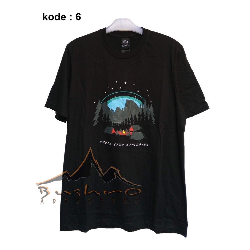 Kaos Outdoor Atau Kaos Gunung The North Face Kode-8