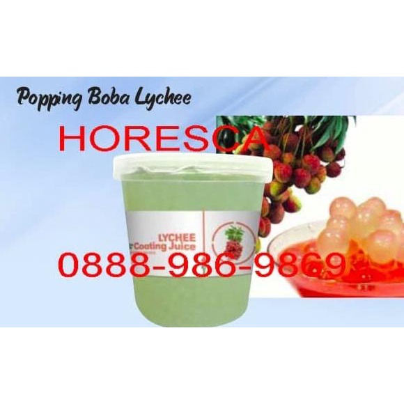 

Popping boba 3.2kg Lychee Import Taiwan | Minuman