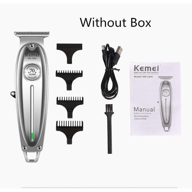 CUKUR RAMBUT TRIMMER CLIPPER KEMEI KM-1949//CUKURAN KEMEI CAS TERBARU