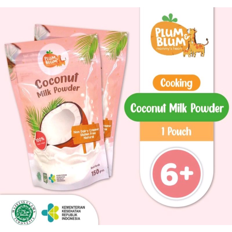 Plum And Blum Plum Blum Coconut Powder Santan MPASI Baby