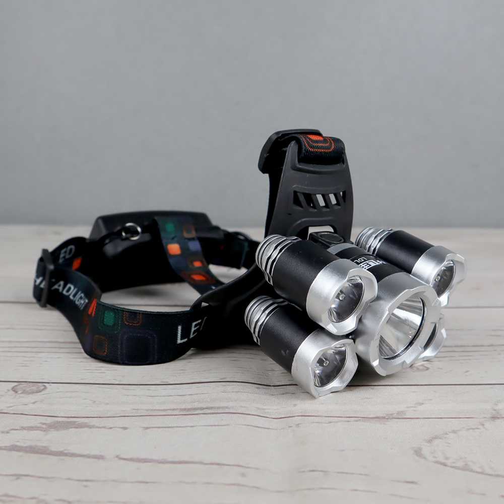 TaffLED Headlamp Cree XM-L 1T6+4XPE 1600 Lumens - LDL5T