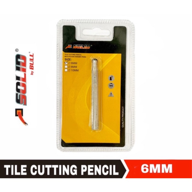 

Tile Cutting Pencil Pensil Potong Keramik 6mm Solid