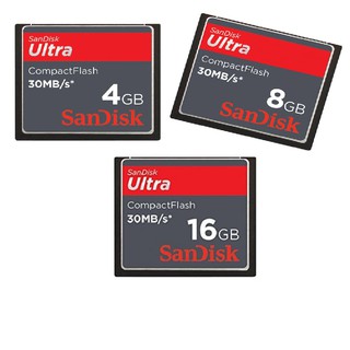 Kartu Memory CF / Compact Flash Card  SanDisk Ultra Compact Flash Card 30mbps