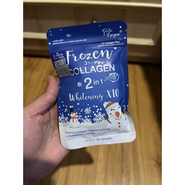 frozen collagen/gluta collagen/frozen whitening/import bangkok