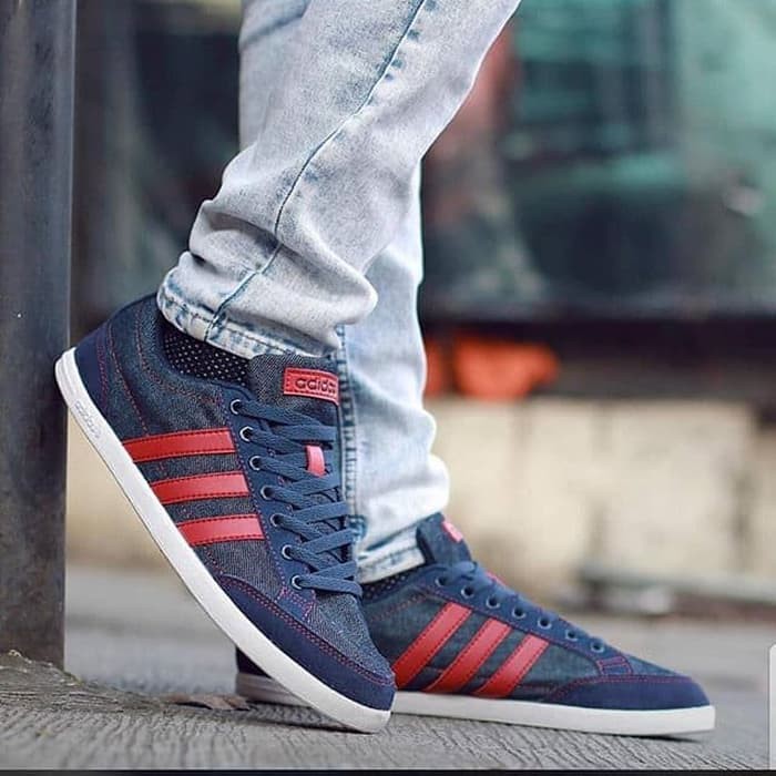 adidas neo caflaire denim