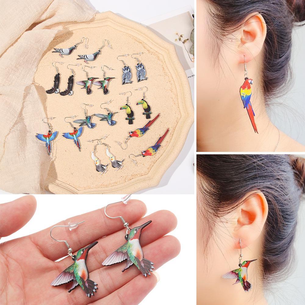 Anting LILY Bird Wanita Cewek|Earbob Akrilik