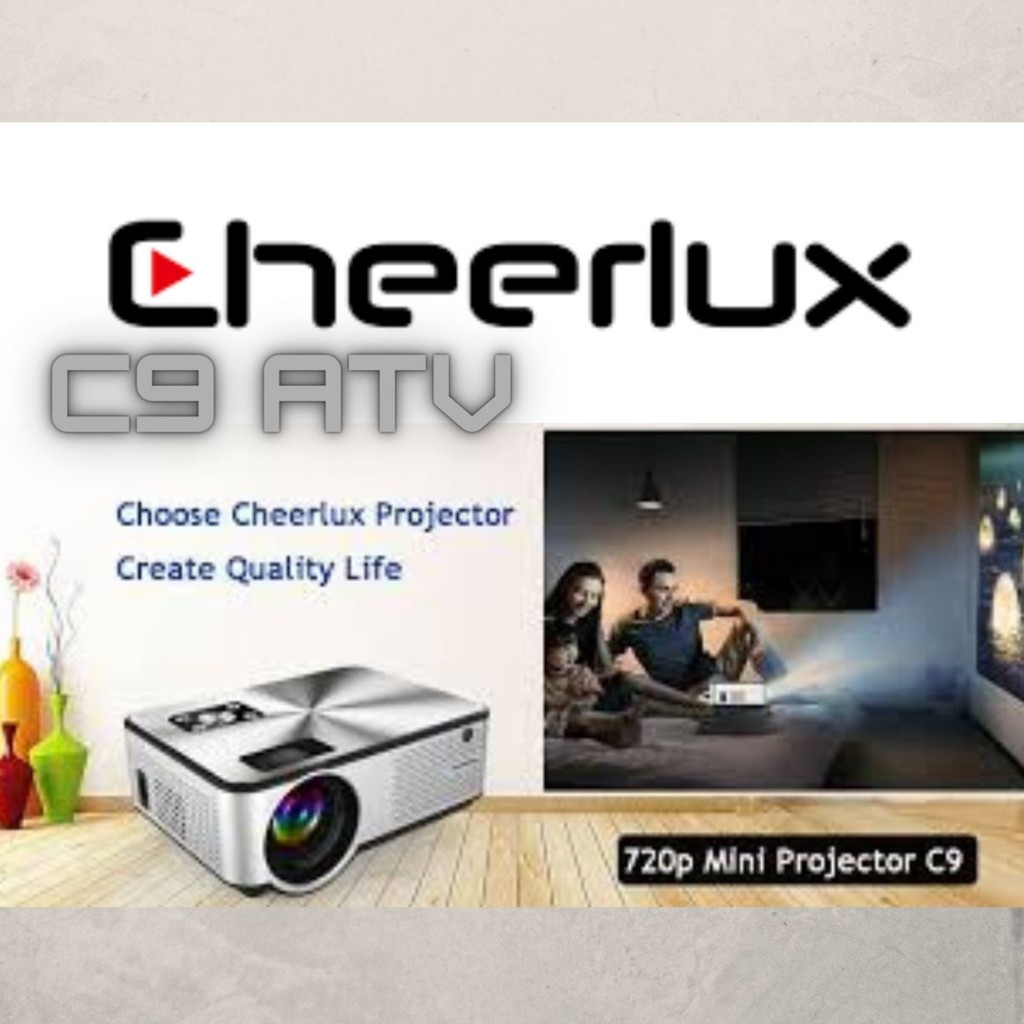 CHEERLUX INDONESIA | PROYEKTOR CHEERLUX C9 TV TUNNER | PROYEKTOR C9 TV TUNER | C9 TV Tuner Cheerlux