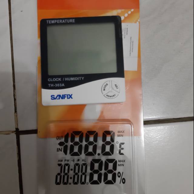 Thermohygrometer digital