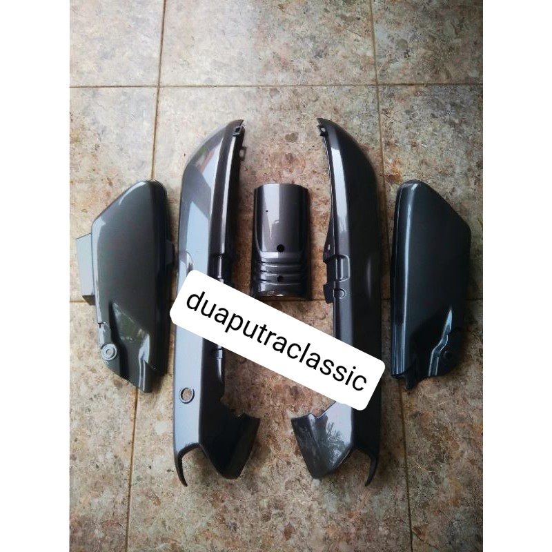 cover body honda astrea grand bulus warna abu abu