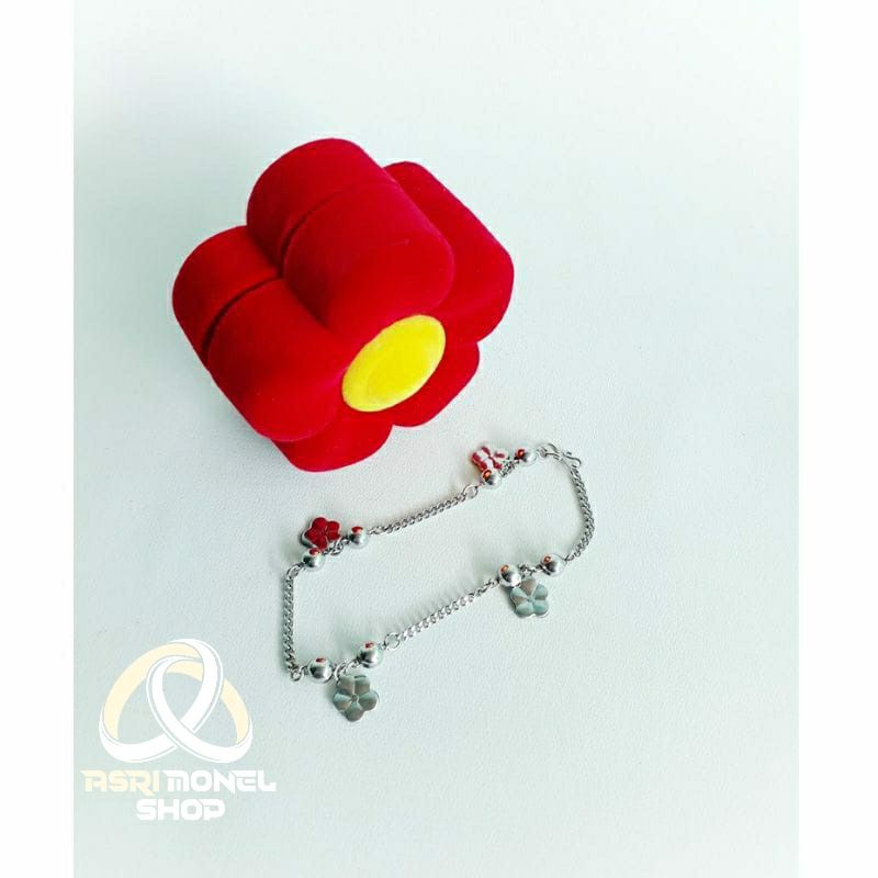 gelang pria/gelang wanita dewasa/gelang unisex/gelang monel/gelang baja original monel