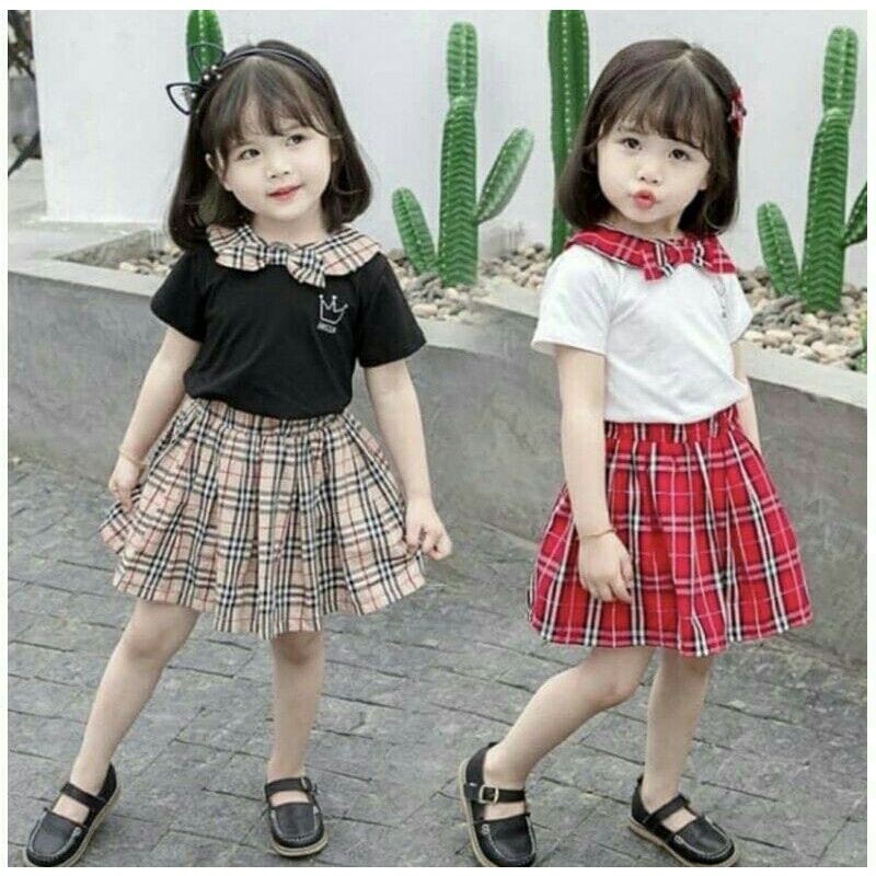 SETELAN DRES ANAK PEREMPUAN TERLARIS