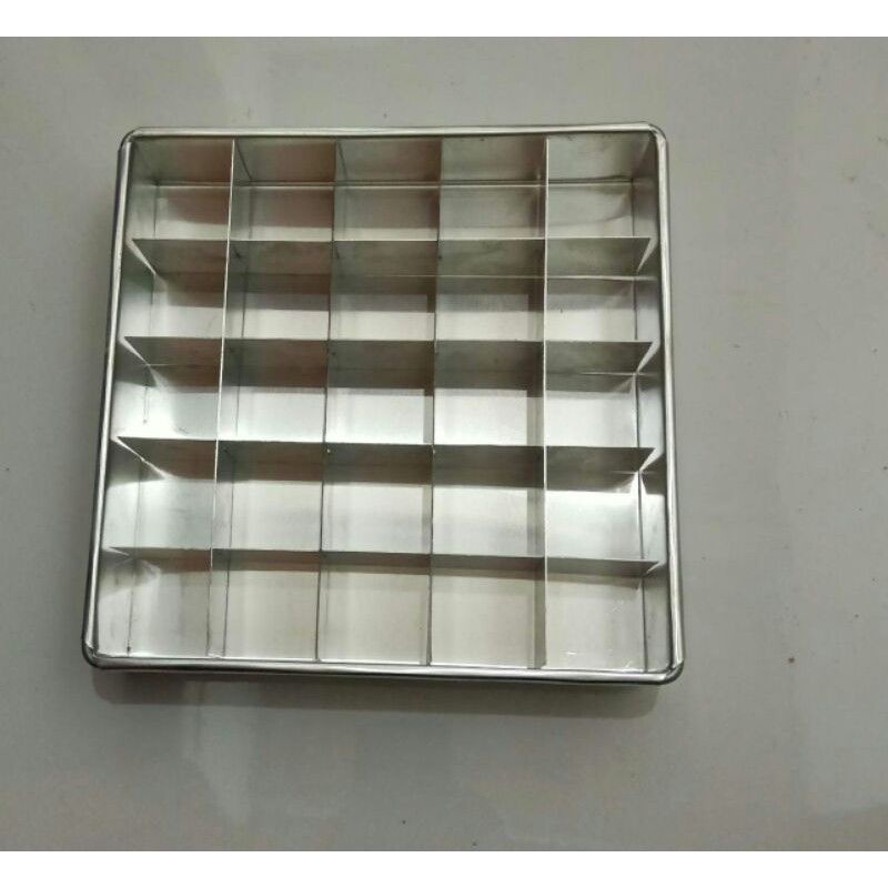 Loyang Brownies Sekat | Kotak Skat Loyang Bolu Kukus Panggang Loyang Kue Bolu