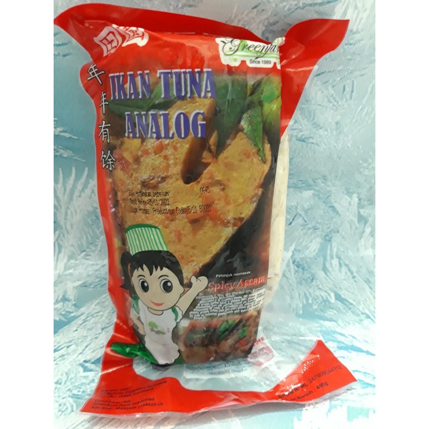 

Ikan Tuna Analog Greenfarm- Vegan Frozen Food