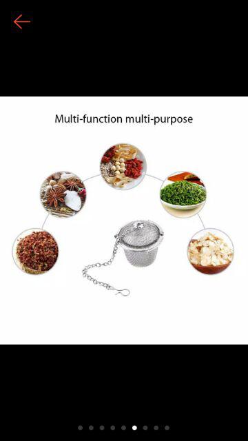 Large Saringan Teh Celup Stainless Steel Tea Infuser Rempah De021