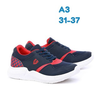 NEW ARRIVAL Sepatu  Sekolah  Anak  Att Lst 941 Hitam Navy Sd  