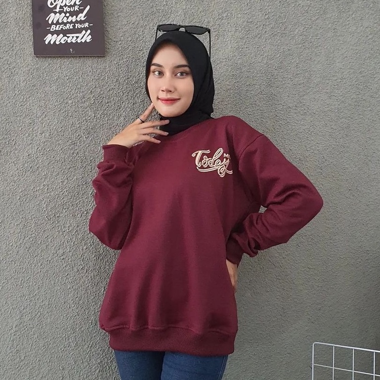 Today Sweater - Hoodie Sweater Unisex Terbaru