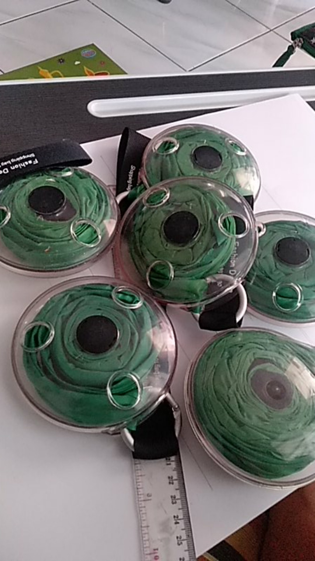 Tas Belanja Lipat Go Green Fashion Roll Up Shopping Bag