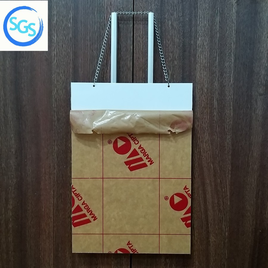 

Sign Akrilik Papan Display Gantung / White Board Plus Rantai A4 21x30 A3 30x42