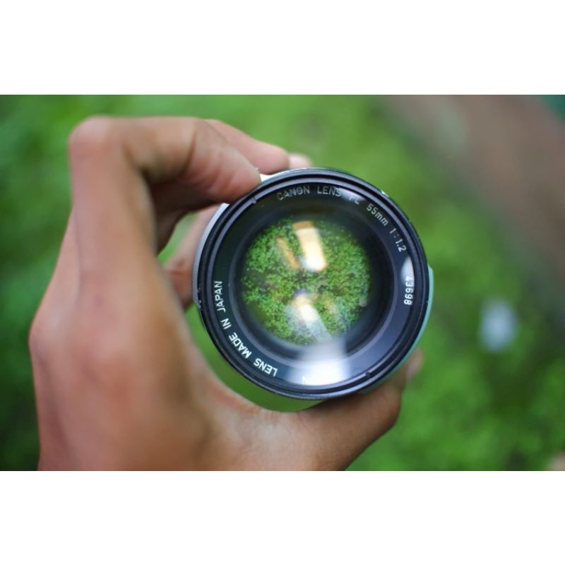 lensa canon FL 55mm f1.2