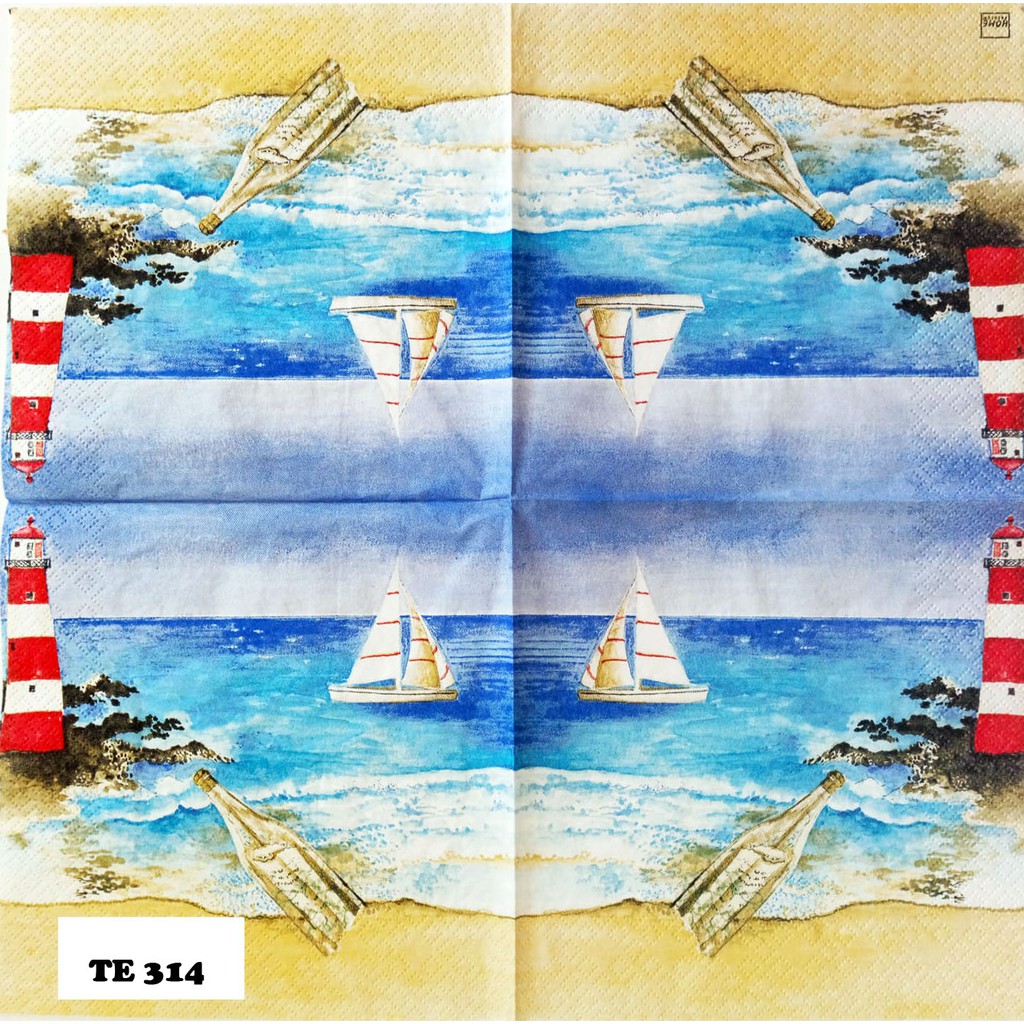TISU DECOUPAGE EROPAH 33X33 CM TE 314 TTS