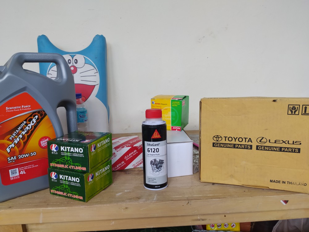 Engine Flush Cairan Penguras Pembersih Mesin  250ml Sikagard