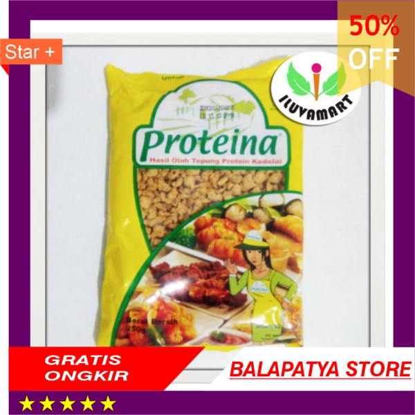 

HOT PROMO !!! Proteina Sedang LS - Daging Nabati Irisan 250 gr