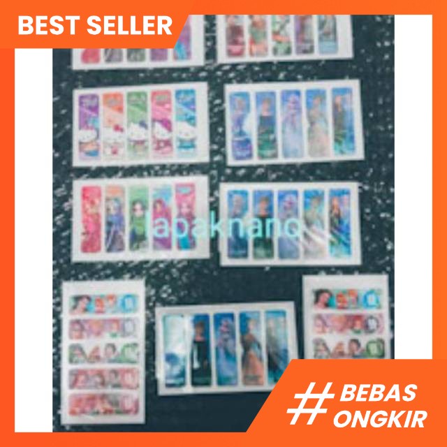 

Alat pembatas buku karakter anak