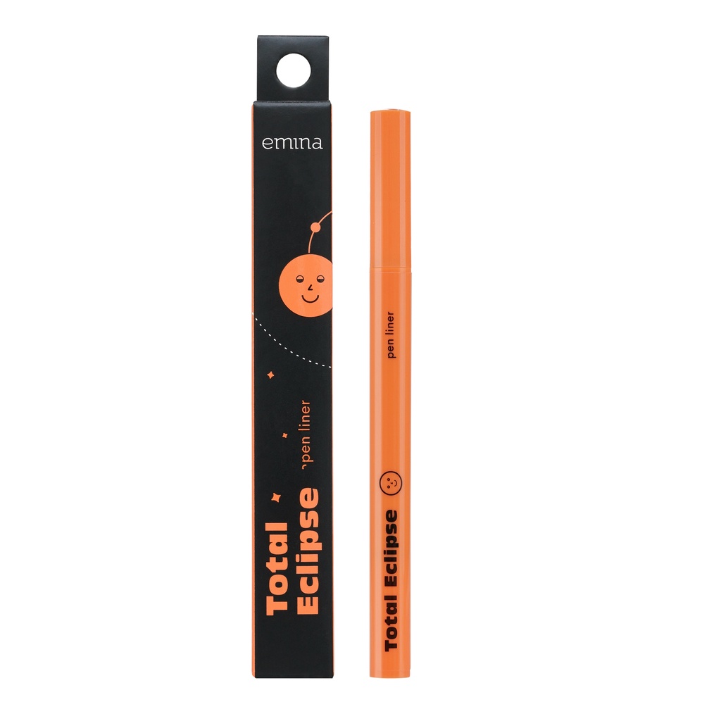 ★ BB ★  Emina Total Eclipse Pen Liner 1ml - Eyeliner - Eye Liner