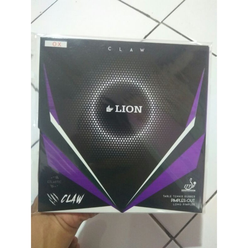 KARET TENS MEJA PINGPONG BINTIK LION CLAW ORIGINAL