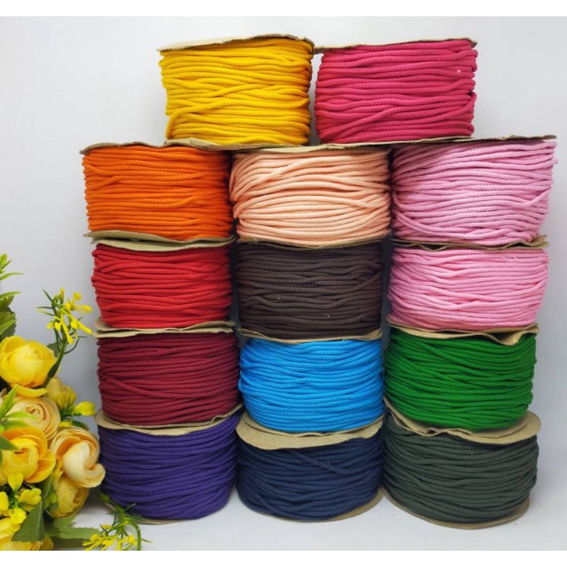 Tali Prusik Polos 2 mm Tali Gelang Tali Starpmasker Tali Prusik Meteran Tali Polos Part 2