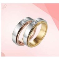 cincin perak couple cincin nikah single bahan perak murni 925