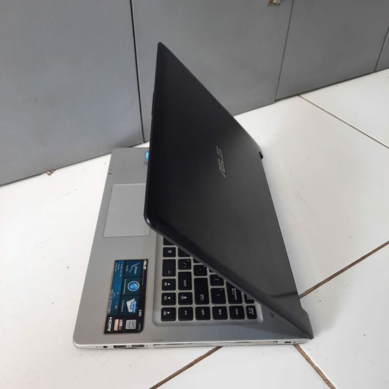 Laptop Asus K46CM Cor i5-3317U Nvdia Geforce GT 635 2GB Ram 4GB HDD 500GB Windows 10 Layar 14 inch