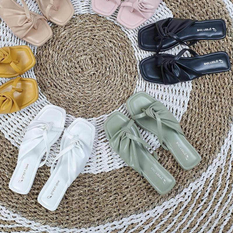 ➥ Green Love Sandal Wanita APRILIA ✼