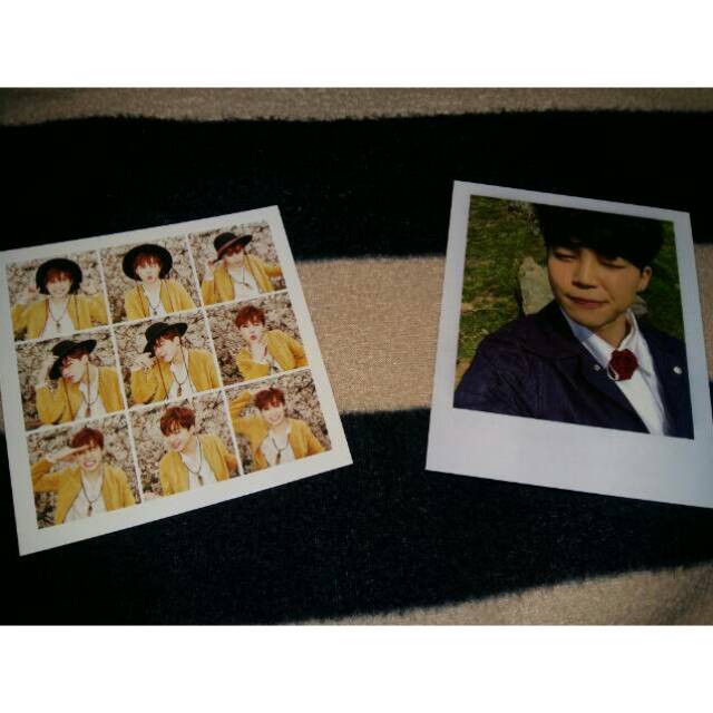 Jimin Polaroid photocard BTS hyyh p1 young forever taiwan ver album