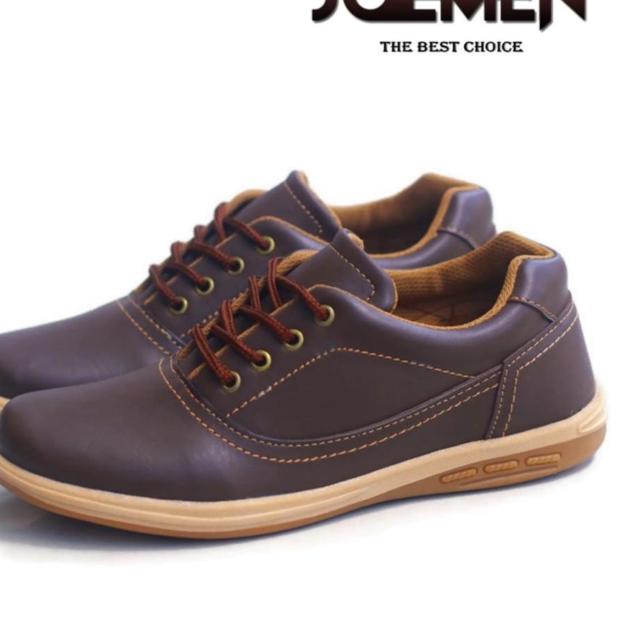 Sepatu kulit asli pria Joeman J53 boots kickers original fashion cowok murah spatu pria kerja import