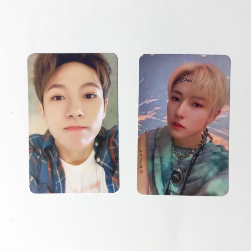 Photocard Renjun NCT Dream Kihno We Boom Hello Future Hello Version