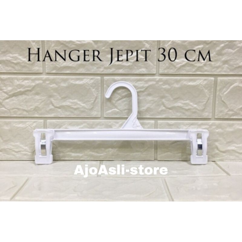 Hanger Jepit Dewasa 30cm/gantungan baju dan celana dewasa