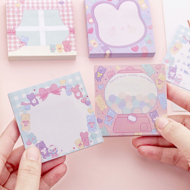 

OSM - STICKY NOTE PERSEGI / KERTAS MEMO MINI MOTIF LUCU / CATATAN TEMPEL / MEMO TEMPEL
